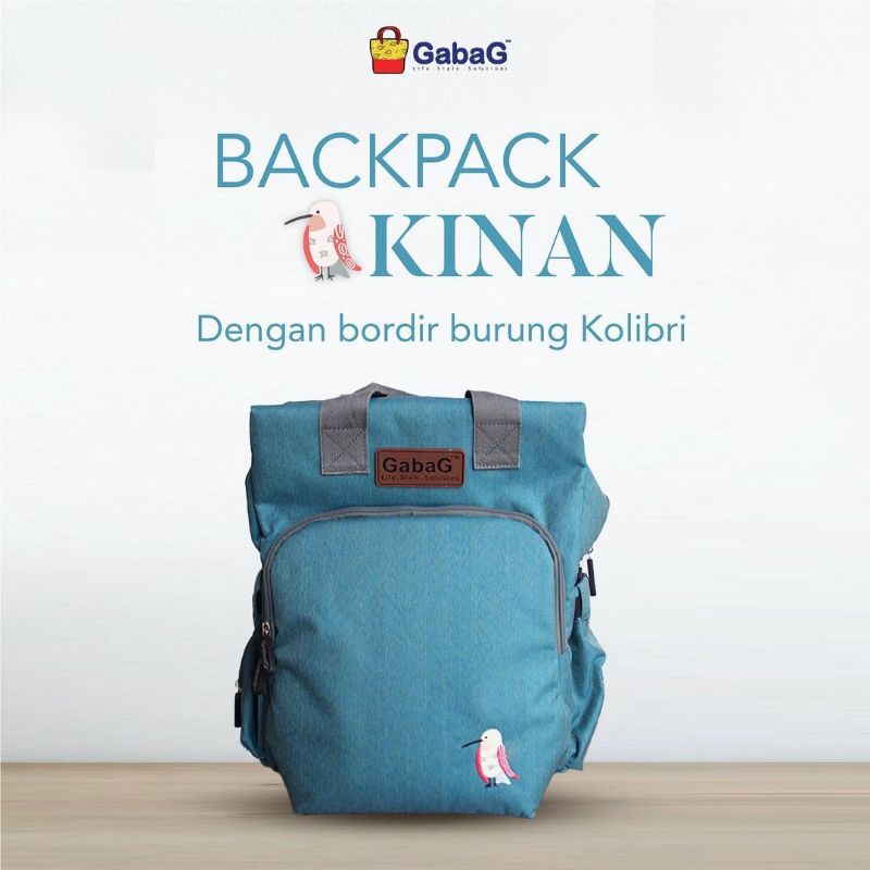 myg - 1 kg - Cooler Bag Gabag Kinan - Backpack - Tas Asi - Pendingin - Ice Gel