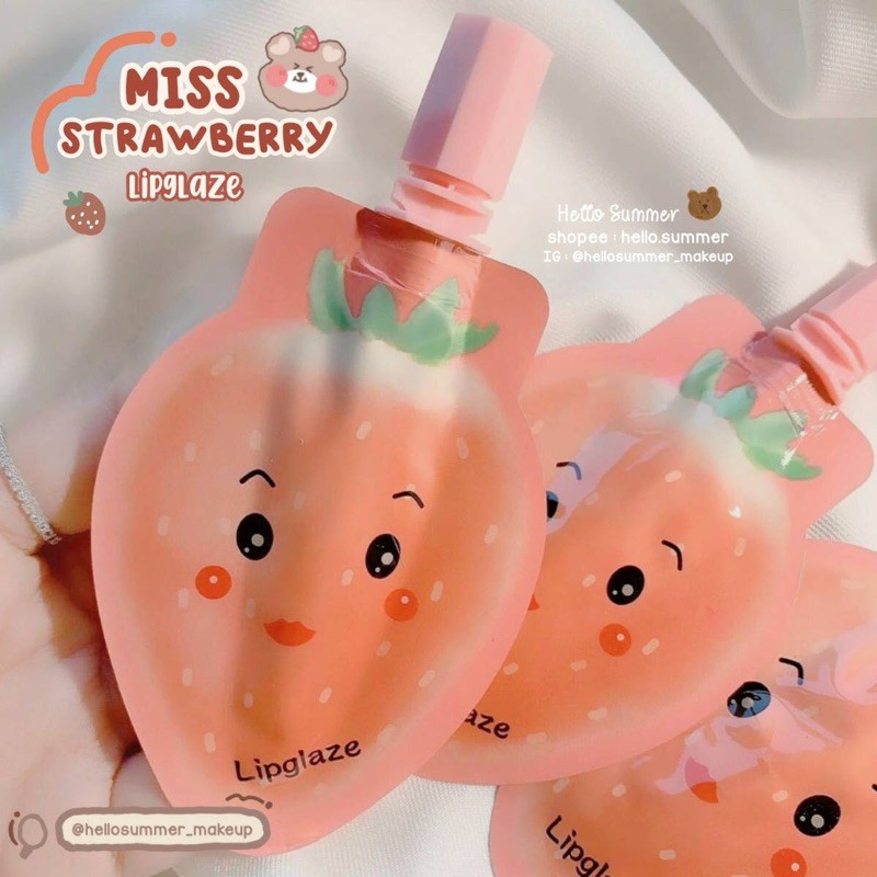 [ORI THAILAND] Iman of noble Miss Strawberry matte Lipcream