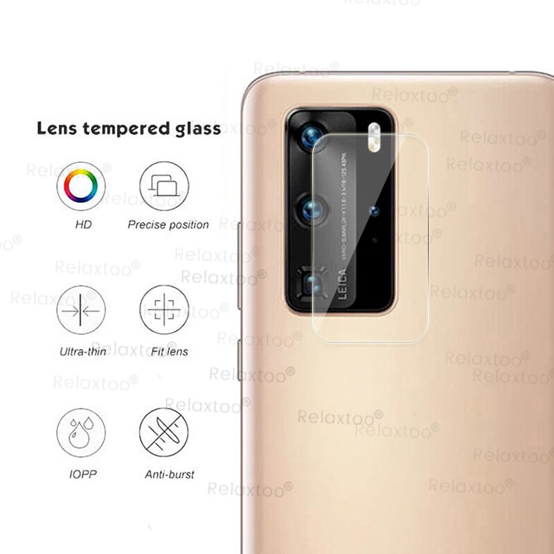 Pelindung Layar Tempered Glass Huawei P40 Pro dan P30 Pro Paket 2 in 1