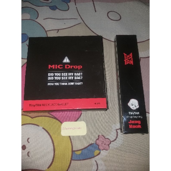 [BACA DESKRIPSI] NECKLACE WALLET TINYTAN + STRAP KEYRING TINYTAN JK