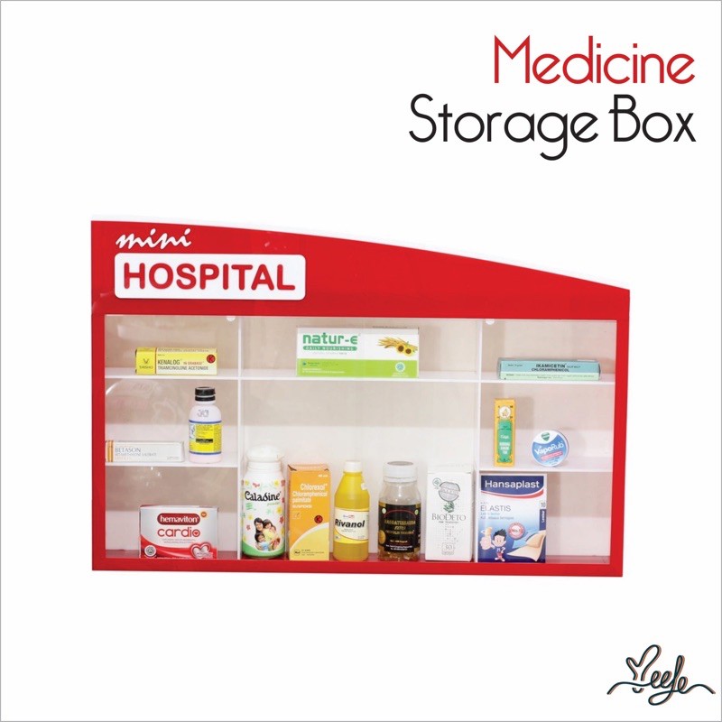 Medicine Box | Rak kotak obat akrilik