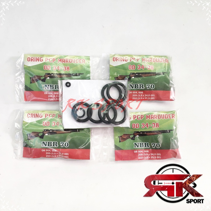 SIL ORING SET PCP MRAUDR PREDATOR OD 34 DAN OD 38 NBR 70