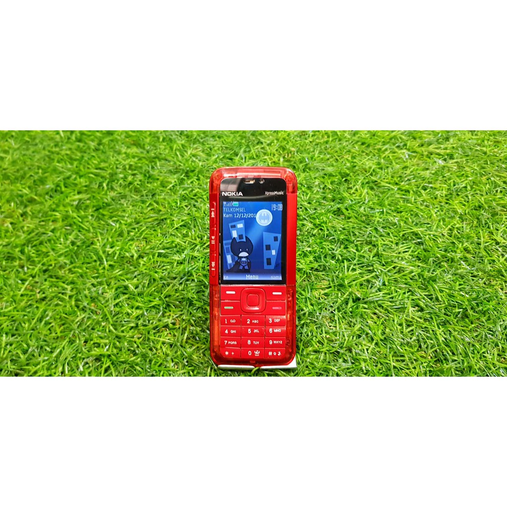 HP Jadul Nokia 5310 Xpress Music Merah Transparan Not 5160 or 5130 or 5220 or 5700