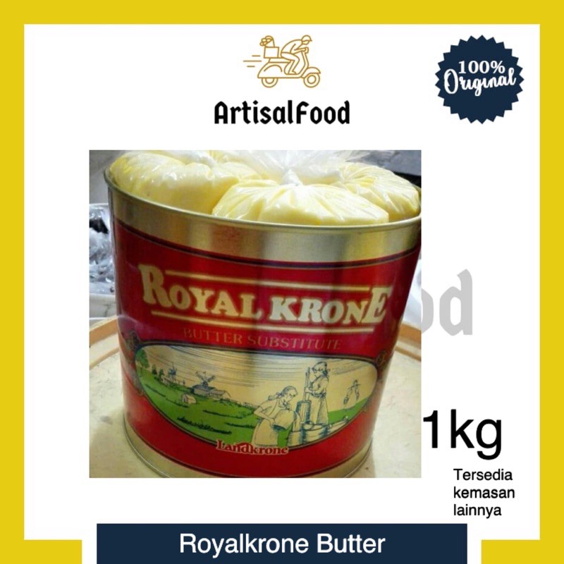 Jual Royal Krone Royalkrone Landkrone Butter Mentega 1kg Room Butter Kiloan 1 Kg Indonesia 3468