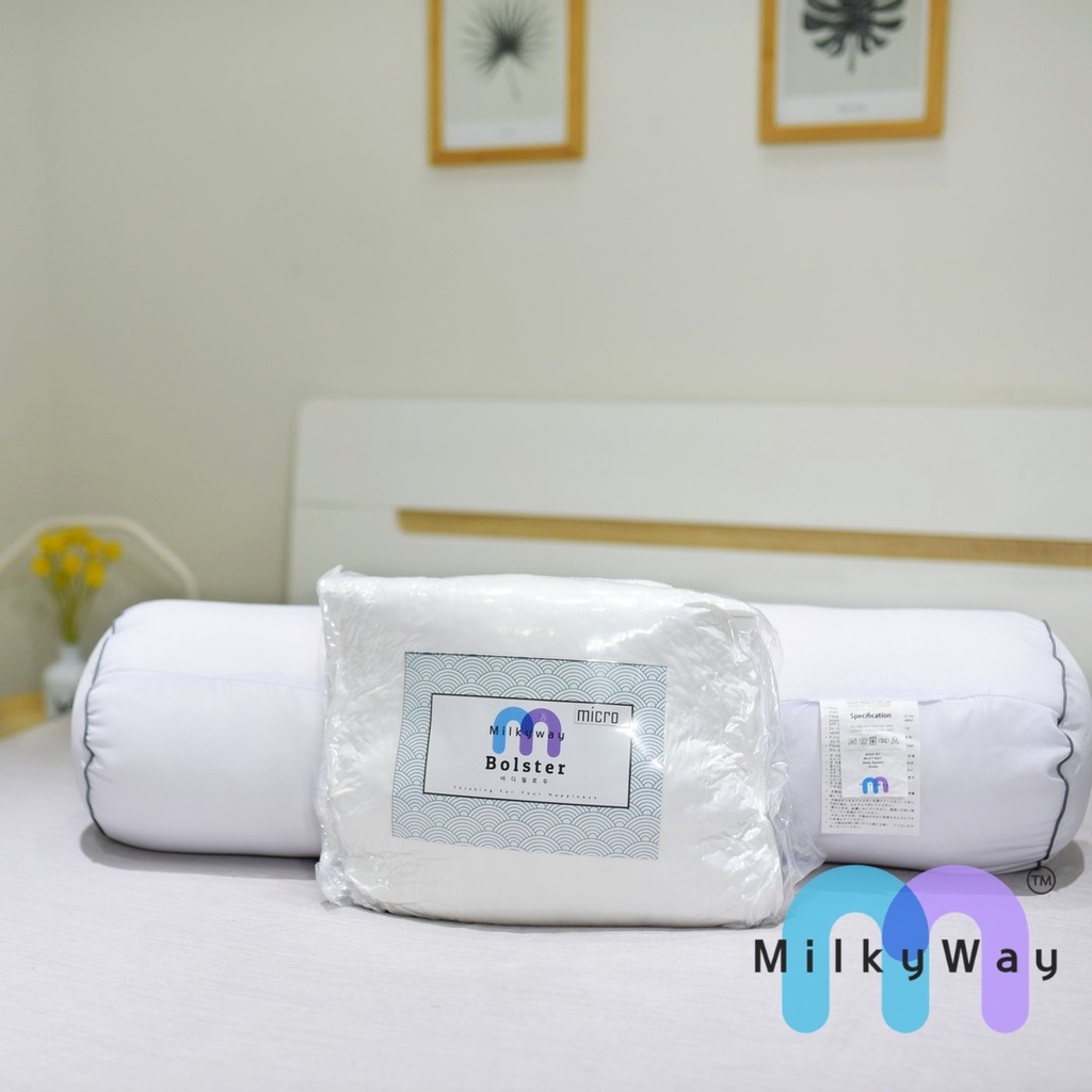 [MilkyWay] Guling Micro (Bulu Angsa Sintetis) / Microfiber Bolster (Goose Down Feather) (1pcs)