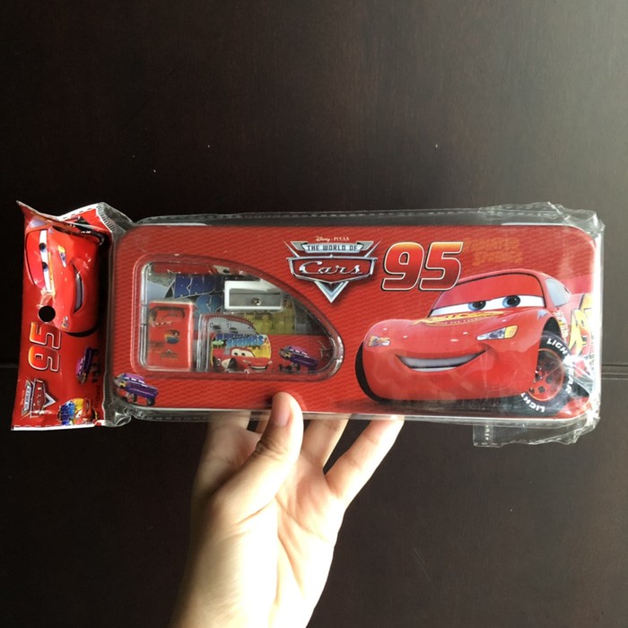 

Kotak Pensil Kaleng Set Cars