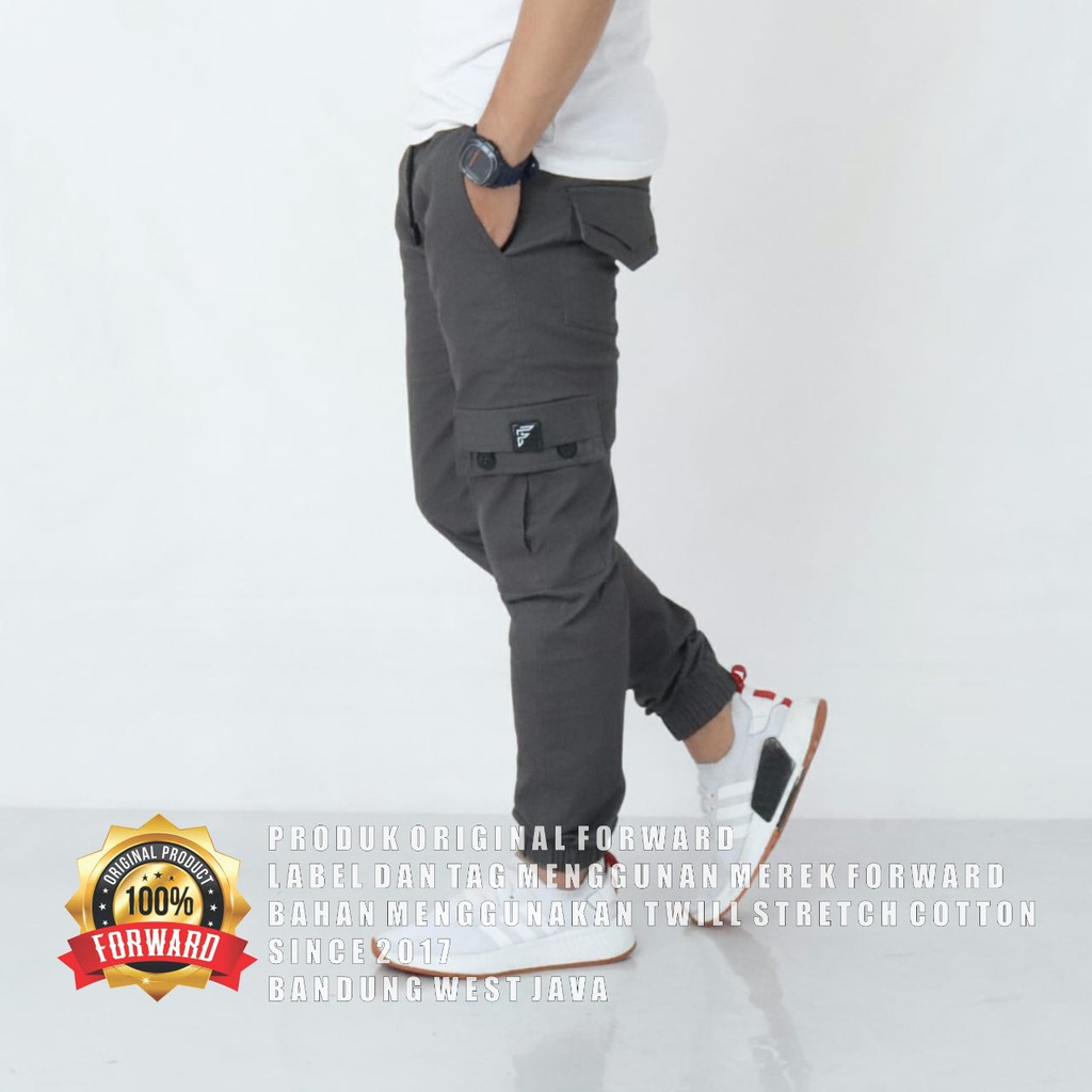 Celana Joger Jogger Cargo  Original Premium fourlayers