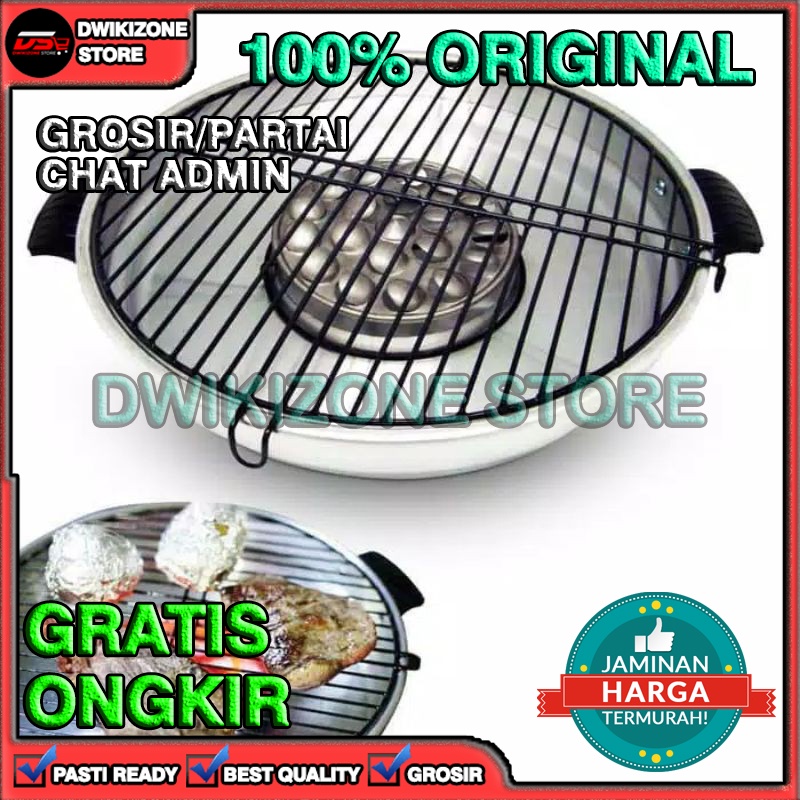 [GROSIR] HAPPY GRILL PEMANGGAN BBQ SOSIS PANGGANGAN PUTAR