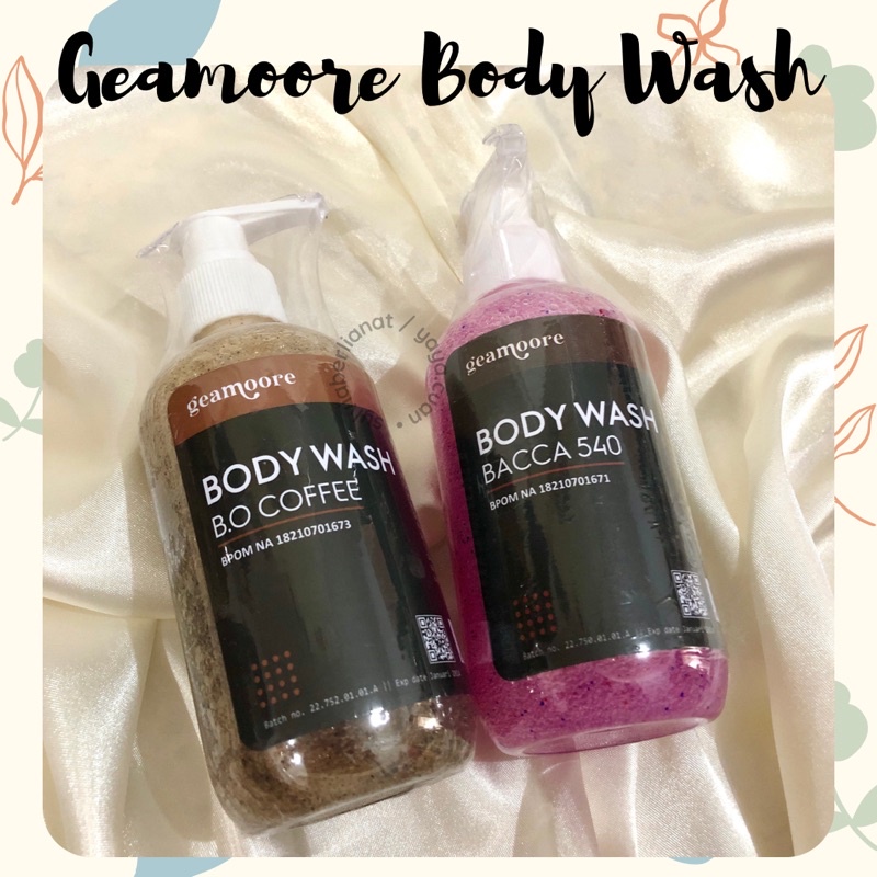 Geamoore Body Wash 250ml - Body Wash Geamoore | Sabun Mandi Geamoore