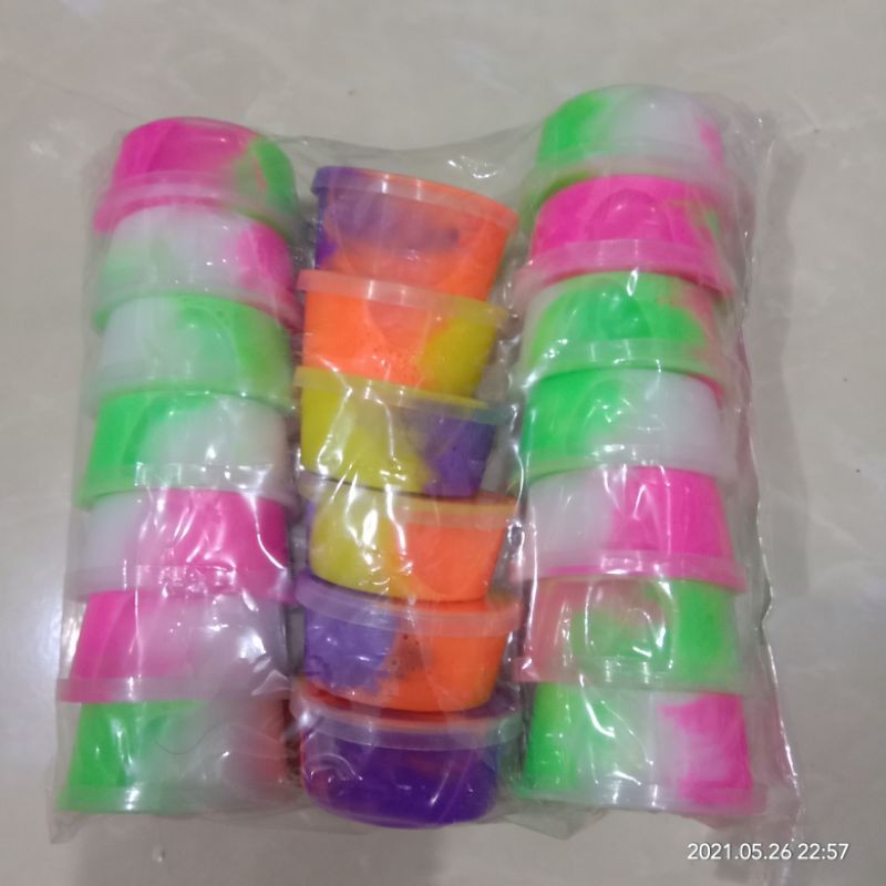 Slime Mangkok Murah Isi 20 Pcs