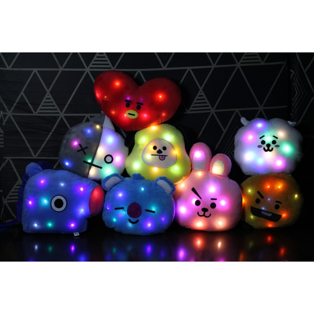 Bantal Boneka karakter lucu Unofficial LED