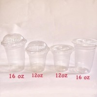 JUAL MURAH GELAS PLASTIK POLY CUP 16 OZ ORI, MINUMAN THAI TEA BUBBLE TEA MURAH PUSAT MESIN SEMARANG