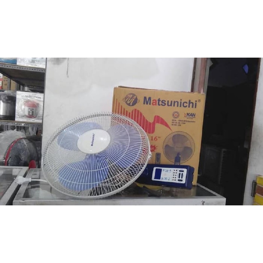 Matsunichi wall fan remote FB328 W19Y  - W 19Y - 19 Y kipas angin tembok 16 inch murah