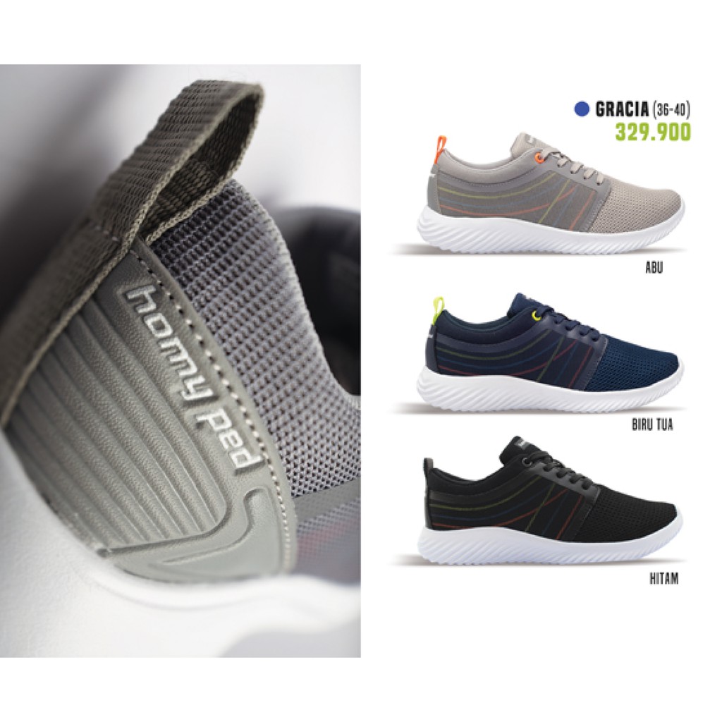 Homyped Gracia Sepatu Dewasa Wanita Sneaker Perempuan Homyped Gracia Sepatu Dewasa Wanita Sneaker Perempuan