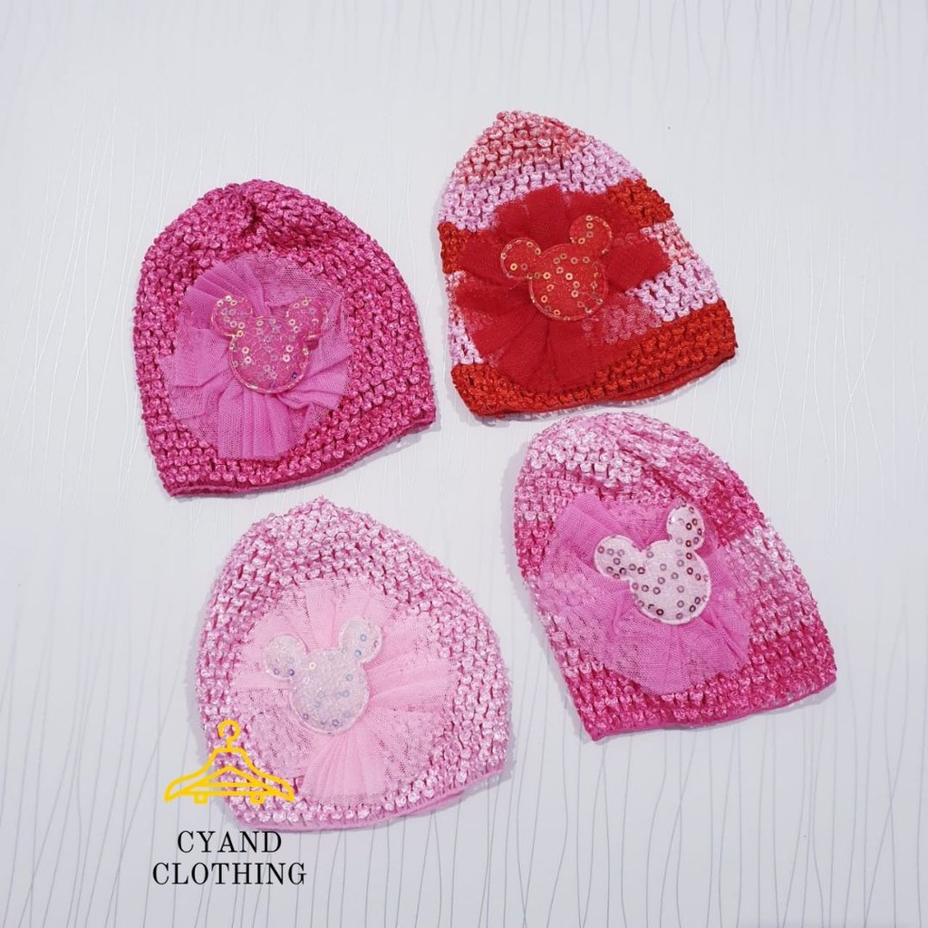 cyand clothing - ciput bayi lucu warna bagus gemas