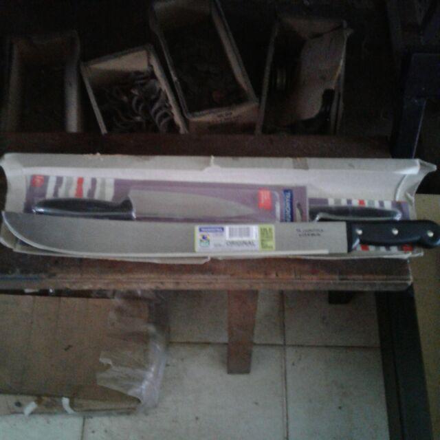 Pisau Dapur 8 Inchi Tramontina Plenus Chefs Knife 23426/108 Original Brazil