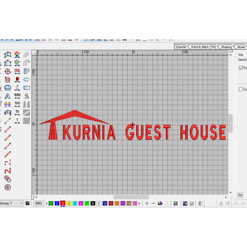  Jasa  Bordir Handuk Branding Guest House dan Souvenir 