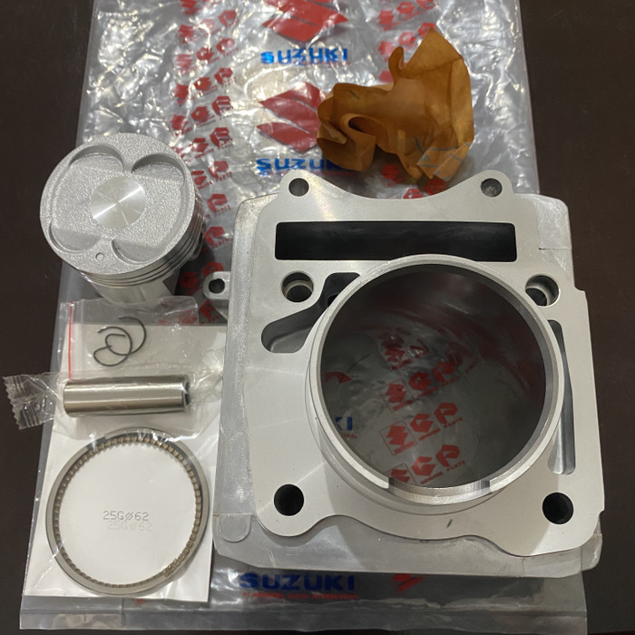 Silinder Block Cylinder Block Seher Piston Head Suzuki Satria FU 150 # MJM
