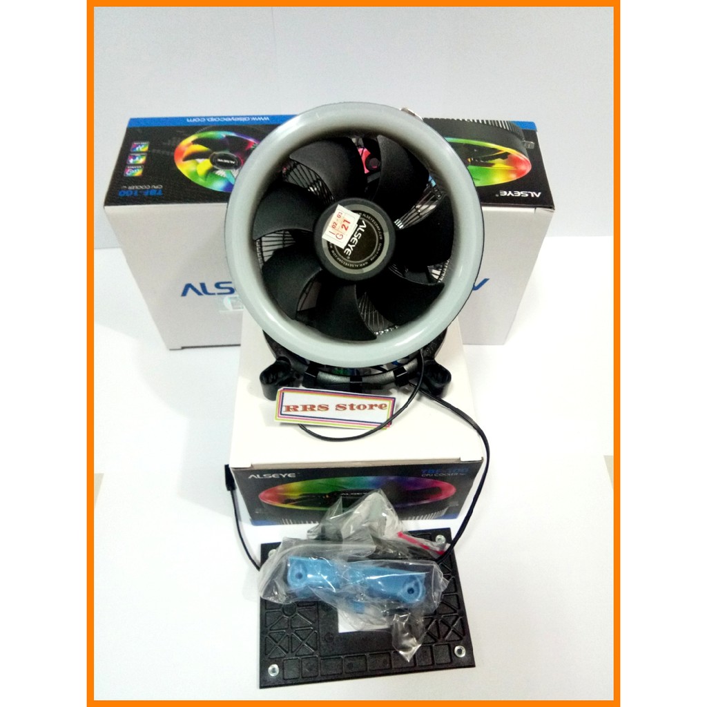 FAN PROCESSOR Alseye TBF-100 Luna CPU Cooler INTEL &amp; AMD