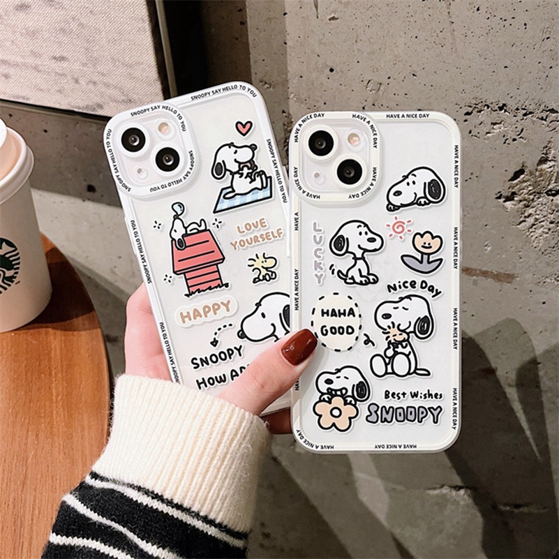 Casing Silikon Xiaomi Redmi Note 11 11s 10s 10 9 8 Pro 10C 10A 10 9 9A 9C 9T Mi 11 Lite 11T Pro Poco F3 X3 NFC Pro Motif Anjing Lucu