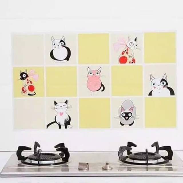 Stiker dapur/ stiker anti minyak