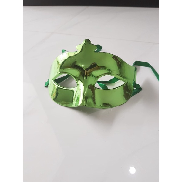 Topeng Pesta Party Mask Topeng Pria Halloween Topeng Wanita - Polos