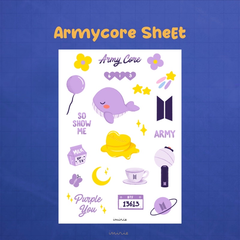 

Armycore deco sticker