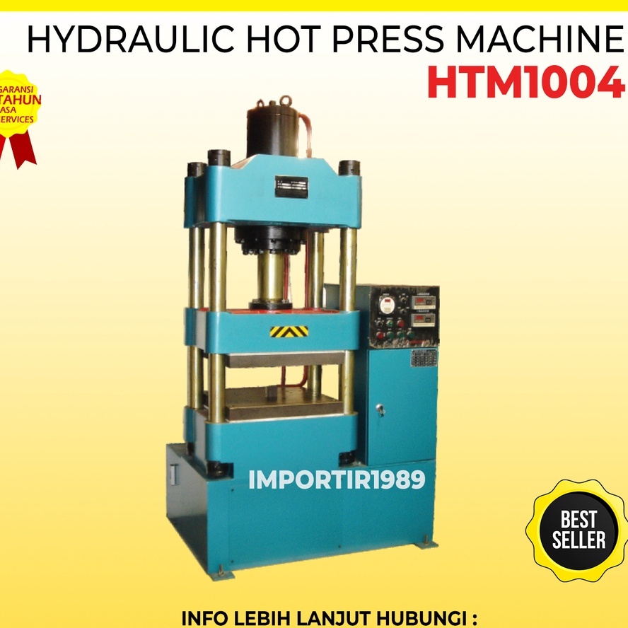 Jual Mesin Pres Hidrolik 100ton Hydraulic Press Machine Htm1004 Indonesiashopee Indonesia 6100