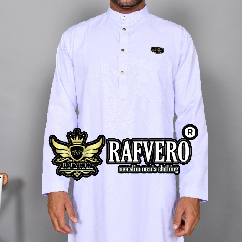 Jubah Pria DAVRAN ORIGINAL RAFVERO - Jubah Pria Terbaru - Jubah Pria Embos