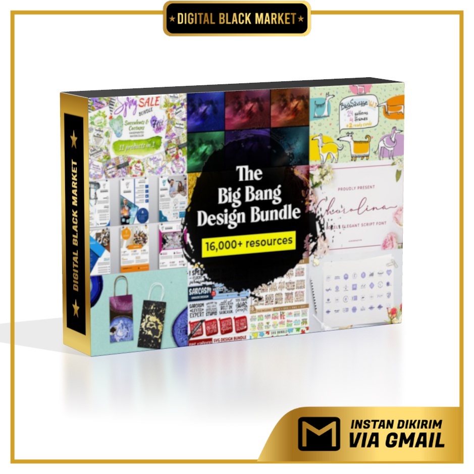 Inkydeals The Big Bang Design Bundle 107GB