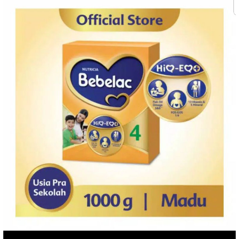 

Bebelac 4 Rasa Madu 1000gr