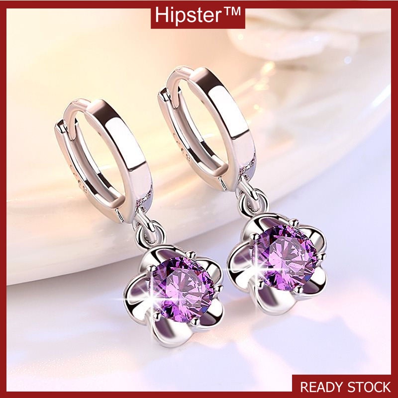 Popular Best-Selling Fashion Classic Exquisite Plum Earrings