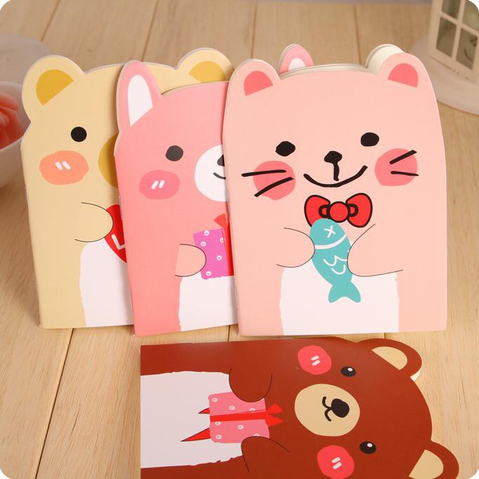 

Buku Tulis Beruang Lucu | Souvenir Buku Tulis Beruang Unik PROMO