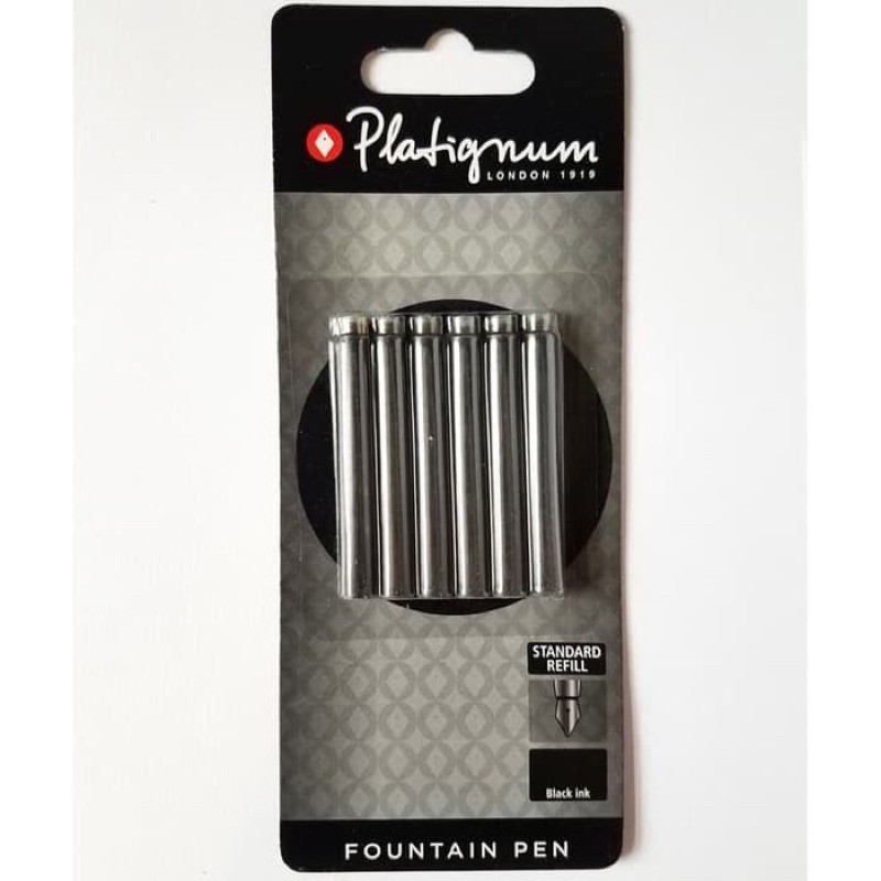 

Platignum Refill Ink Cartridge / Tinta Platignum Studio dan Vibe Fountain