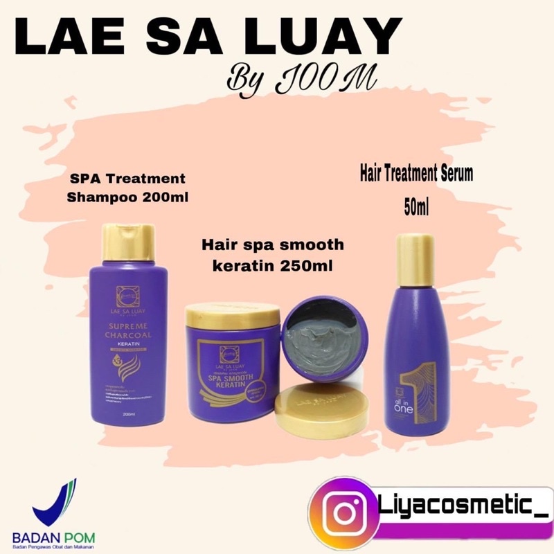 LAE SA LUAY KERATIN // LAE SA LUAY SHAMPOO // LAE SA LUAY HAIR TREATMENT // MASKER RAMBUT // VITAMIN