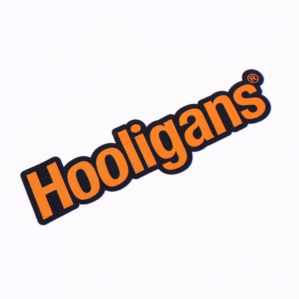 T-Shirt Baju Kaos Distro HOOLIGANS Italic / Kaos Distro Pria Wanita