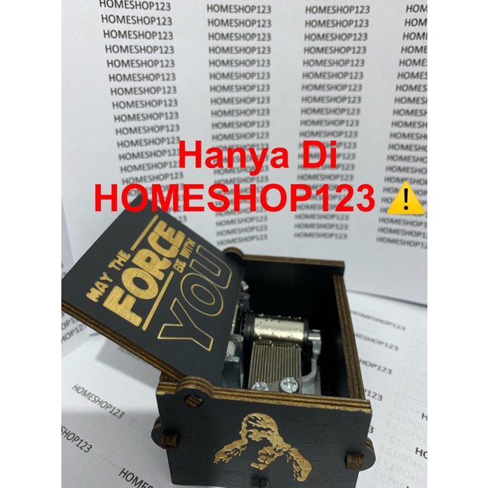 PROMO KOTAK MUSIK STAR WARS- MUSIK BOX STAR WARS BLACK EDITION-