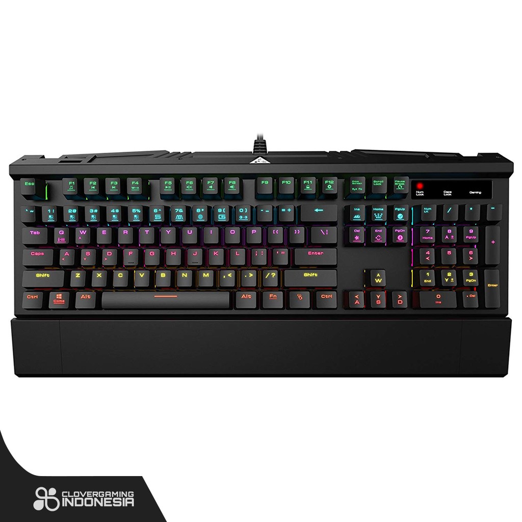 Gamdias Keyboard Hermes GKB3000 RGB - Mechanical Gaming Keyboard