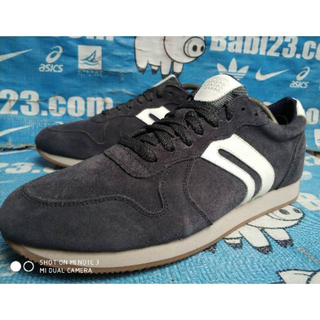 Geox Vinto Grey sneakers original + Free kaos kaki