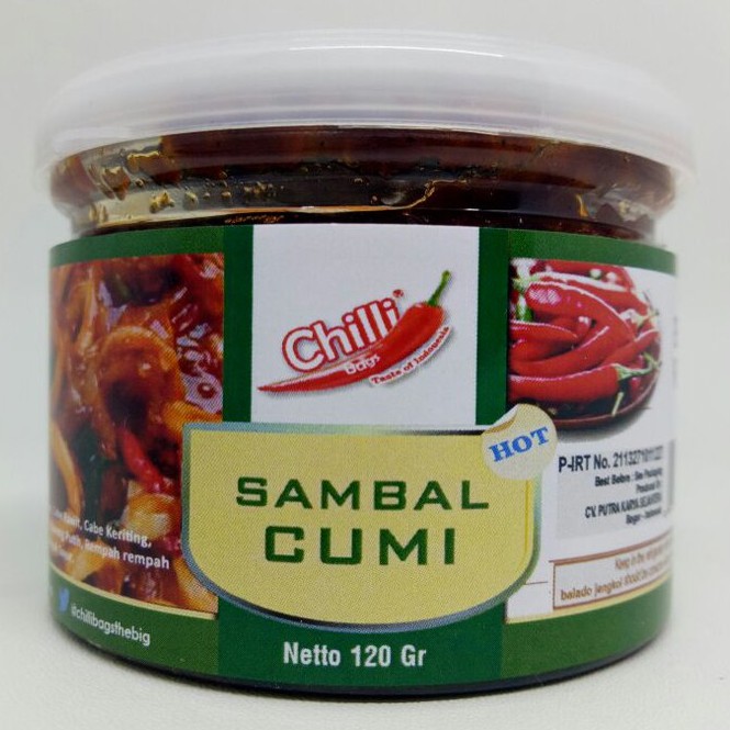 

Chillibag Sambal Cumi