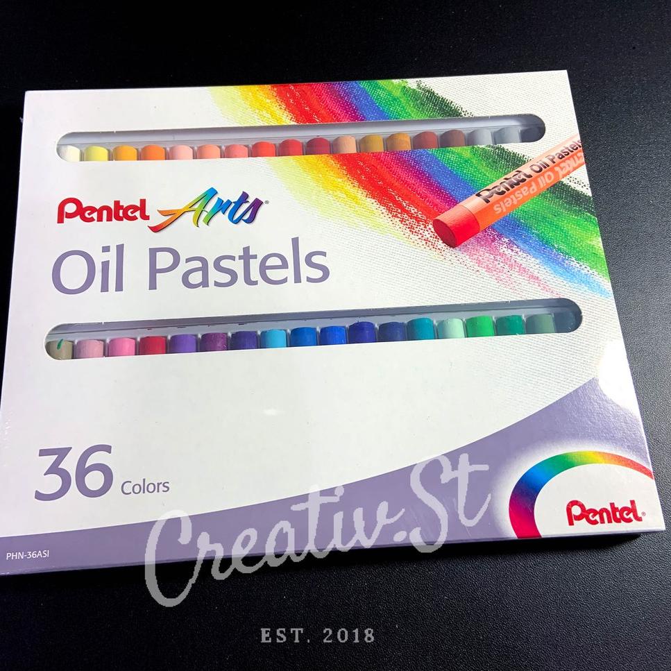 

Sale QFKJM Pentel Oil Pastels 36 Warna Crayon 67 Stok Banyak