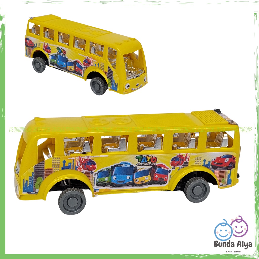 Mainan Anak The Little Bus Isi 4 The Little Bus Mainan Mobil Mobilan Anak Toys Trendy Bis Warna Mainan Anak Laki