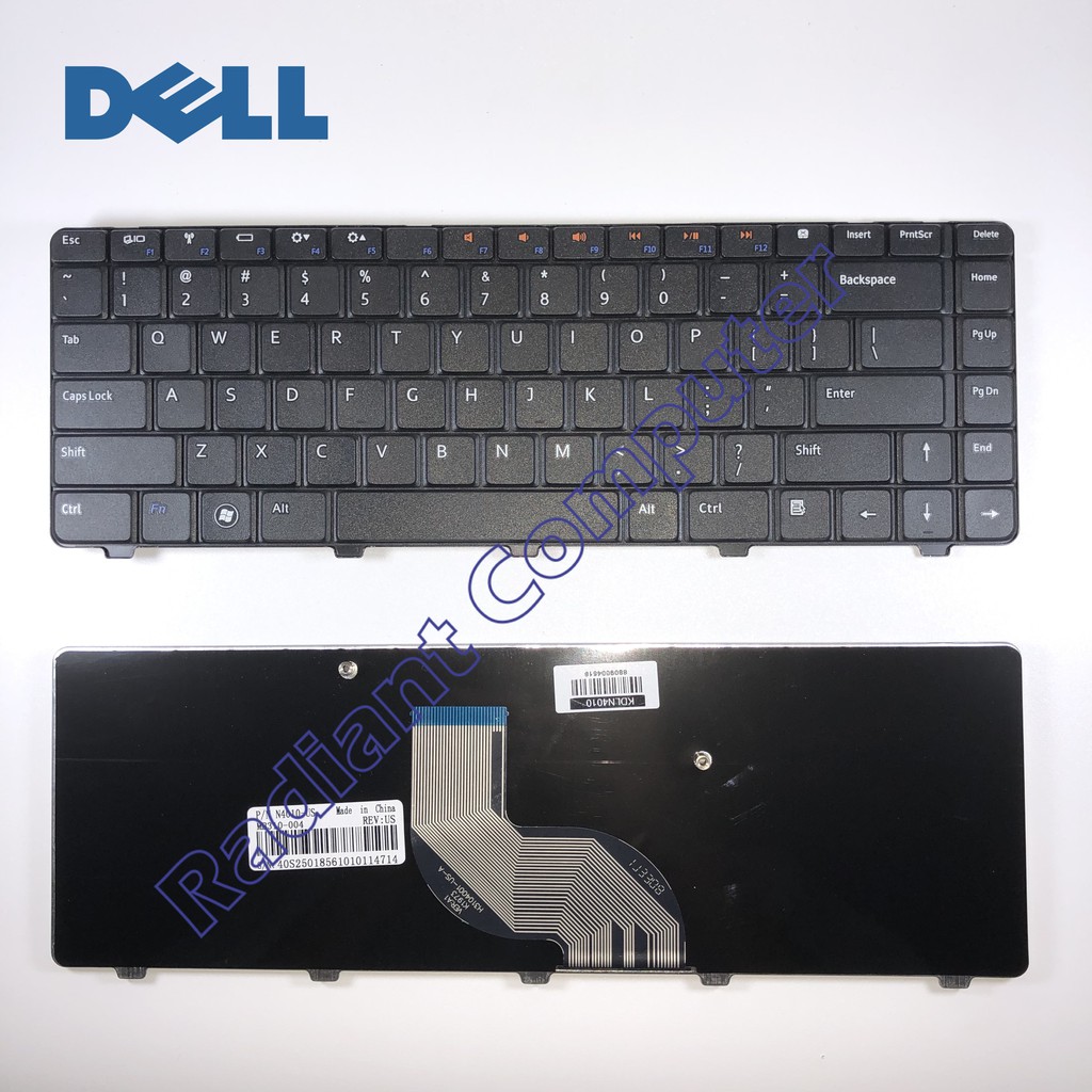 Keyboard DELL Inspiron 14R 14V N3010 N4010 N4020 N4030 BLACK