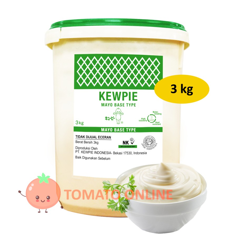 Kewpie / Mayonnaise Mayonaise Mayo Saus Salad BASE TYPE / 3 kg 3kg