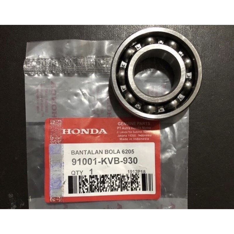 BEARING / LAHER KRUK KRUG AS VARIO / BEAT / SCOOPY / RX KING 6205 ORIGINAL HGP