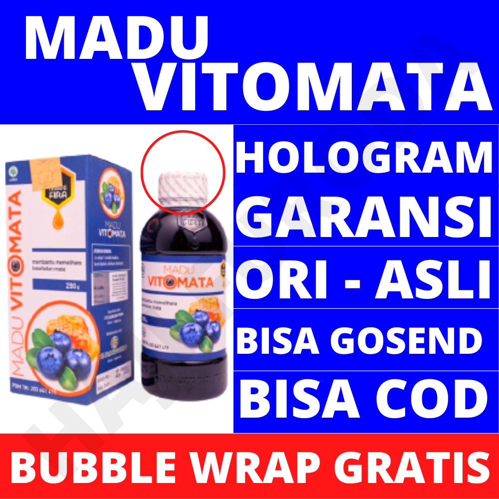 PASTI ASLI Madu VITOMATA ASLI ORI ORIGINAL TIDAK BELI 2 GRATIS 1 OBAT Kesehatan Mata Katarak Minus P