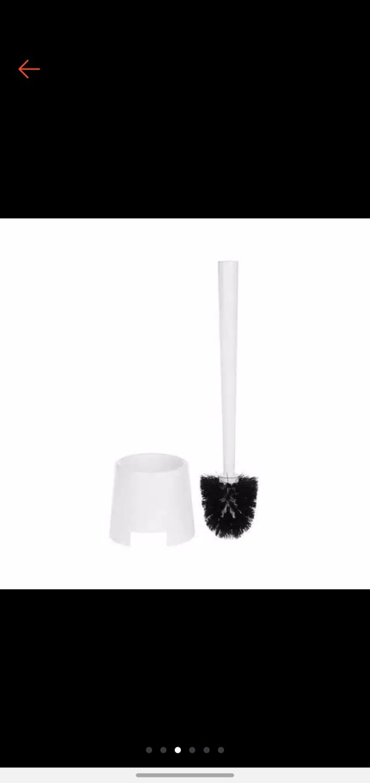 Sikat Wc Toilet Kamar Mandi Warna Putih Atau Hitam