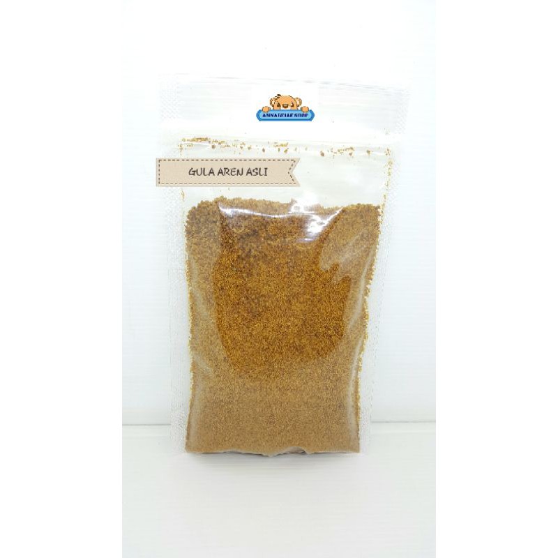 GULA AREN ORGANIK 200gr brown palm sugar kelapa semut nira caramel