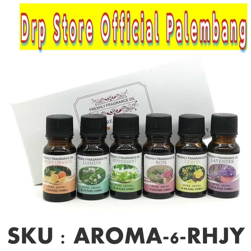 Aroma Terapi Humidifier Oil Aromatherapy Essential Oil 6 in 1 10ml - RHJY