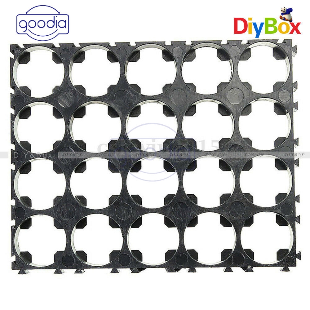 [IN STOCK/COD]  1PCS 18650 Battery 4x5 Cell Spacer Radiating Shell Pack Plastic Heat Holder